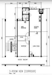 Blk 322 Bukit Batok Street 33 (Bukit Batok), HDB 3 Rooms #617075441